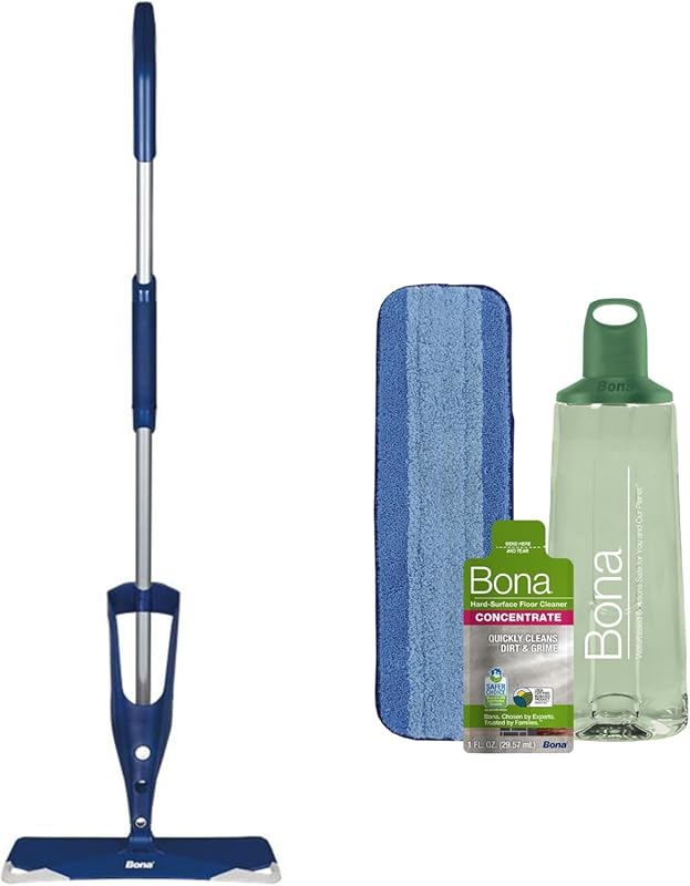 Bona Multi-Surface Spray Mop for Laminate Floors with Microfiber Pad a