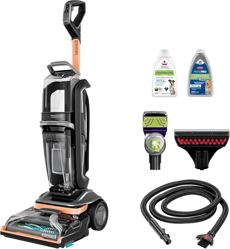 BISSELL Revolution HydroSteam Pet Carpet Cleaner: Deep Cleaning with P