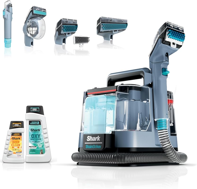Top 5 Best Steam Cleaner Upholstery: Expert Picks Revealed! 3 Shark StainStriker Portable Cleaner: Effective Stain and Odor Remover