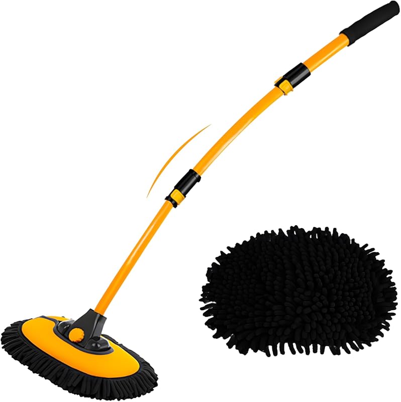 Curved Car Wash Mop with 43