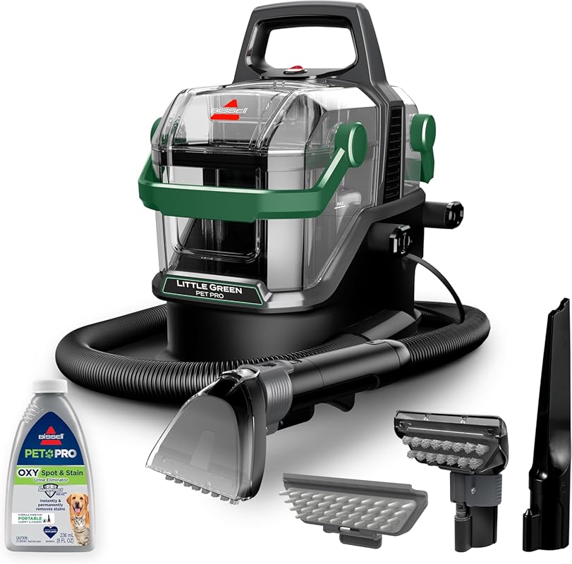 BISSELL Little Green Pet Pro Portable Deep Cleaner: Excellent for Pet 