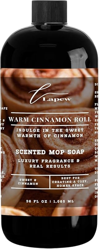 Warm Cinnamon Roll Scented Hard Floor Cleaner for Tile, Vinyl, Laminat