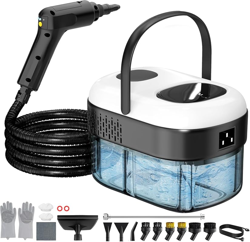 5 Best Commercial Vapor Steam Cleaner: Expert Picks 4 Pressurized Steam Cleaner, 3-Level Adjustable Handheld Steamer Cleanin