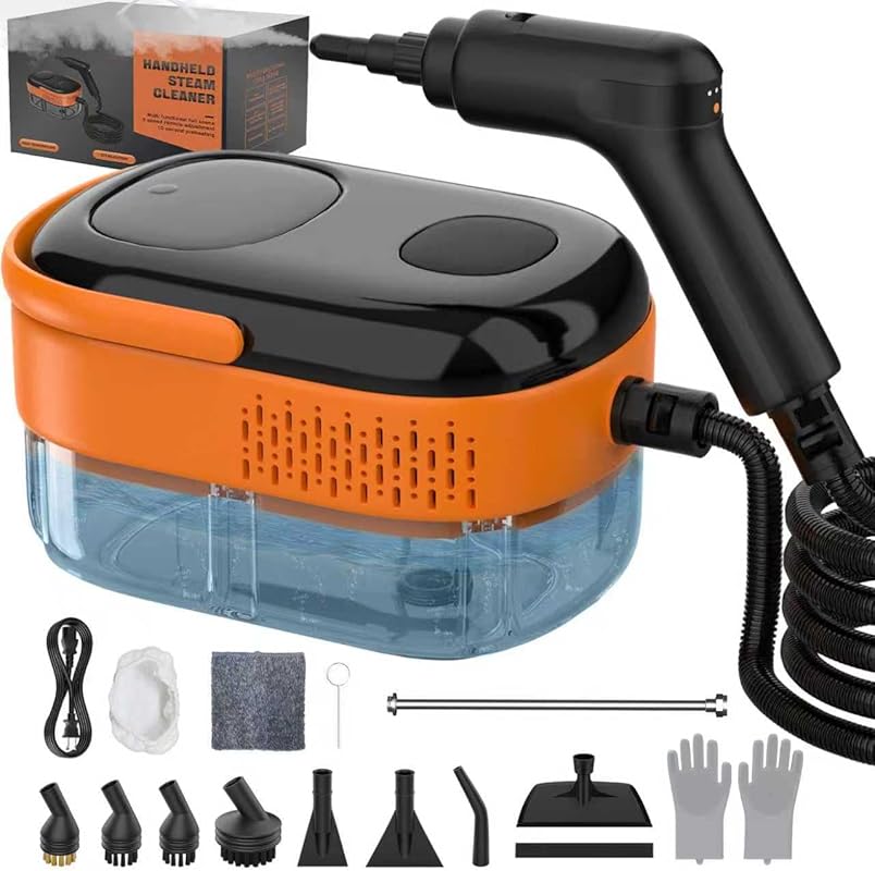 5 Best Auto Steam Cleaners: Tested & Approved for Perfect Detail 3 Portable Handheld Steam Cleaner for Auto & Home: Fast 15s Heat-Up, 16