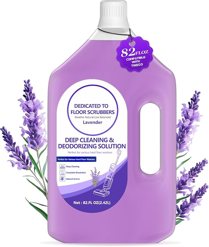 Lavender Scent Floor Cleaning Solution. Compatible with Tineco & Robot