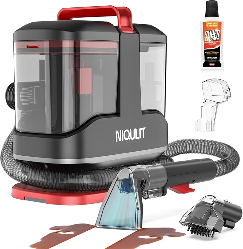 5 Best Carpet Upholstery Steam Cleaner: Expert Picks for a Flawless... 1 Portable Carpet and Upholstery Deep Cleaning Machine for Rugs, Pets, C