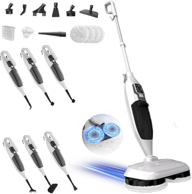 5 Best Grout Steam Cleaners: Expert-Rated for Ultimate Clean 1 High-Temperature Steam Mop for Deep Cleaning Hard Floors and Grout wit
